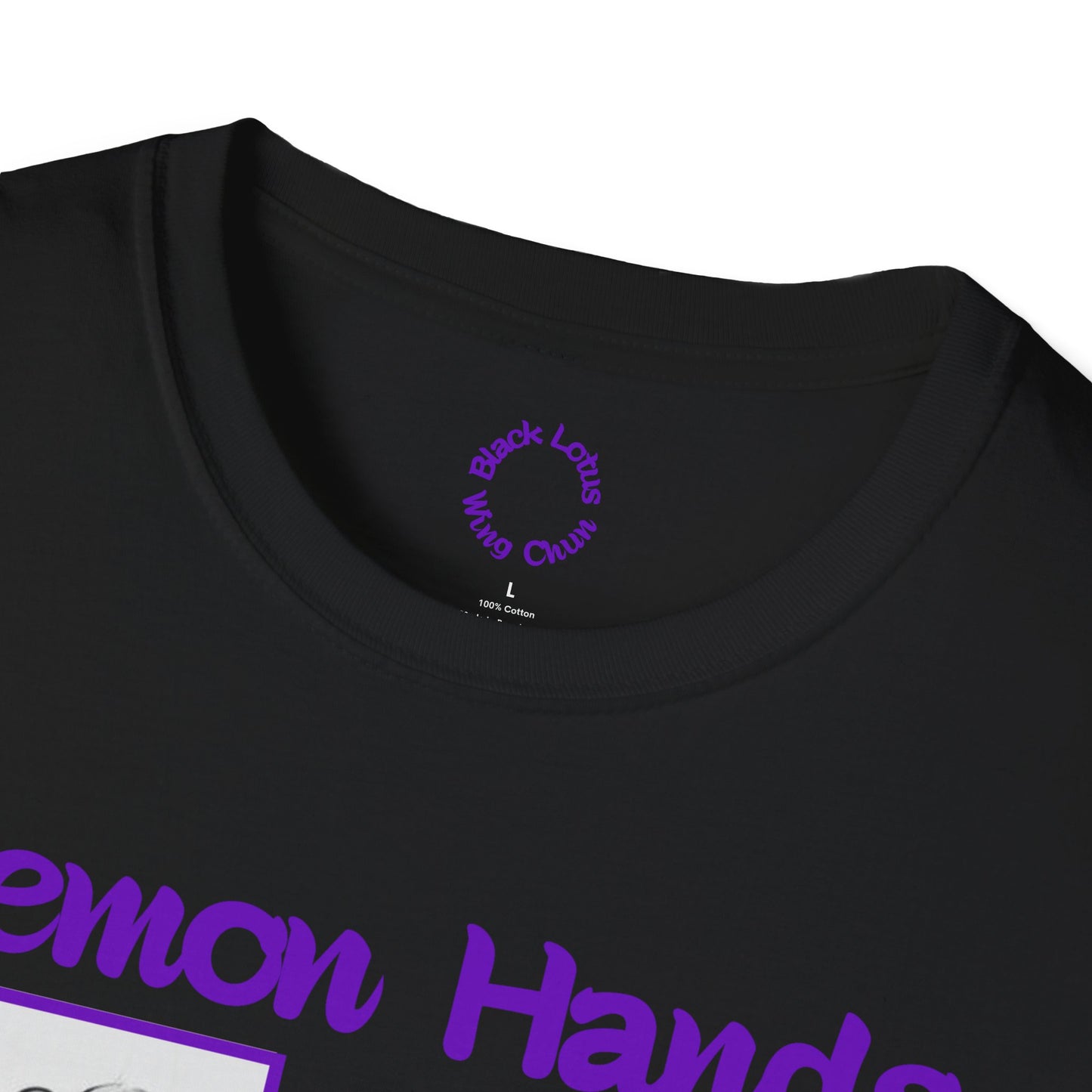 Demon Hands, Buddha Heart (Black & Purple)