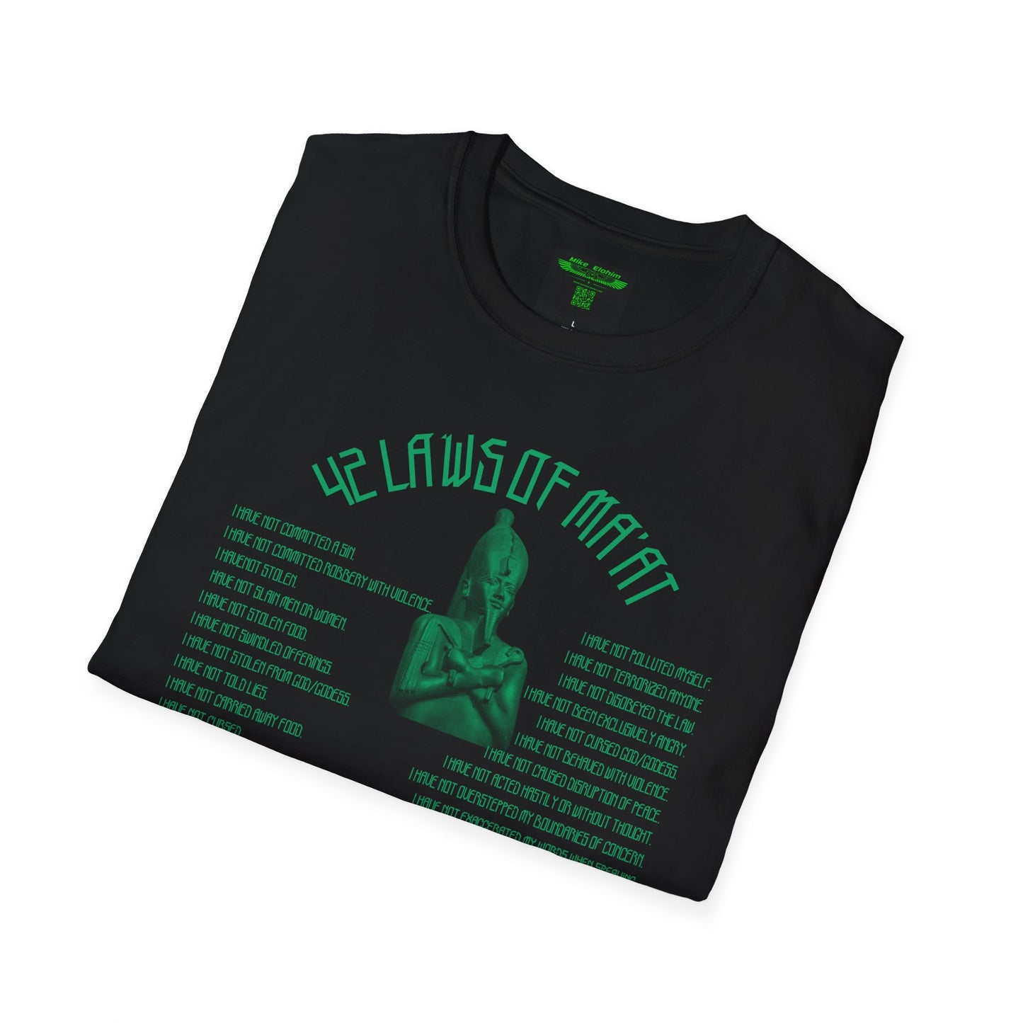 42 Laws of Maat (Black & Jade)