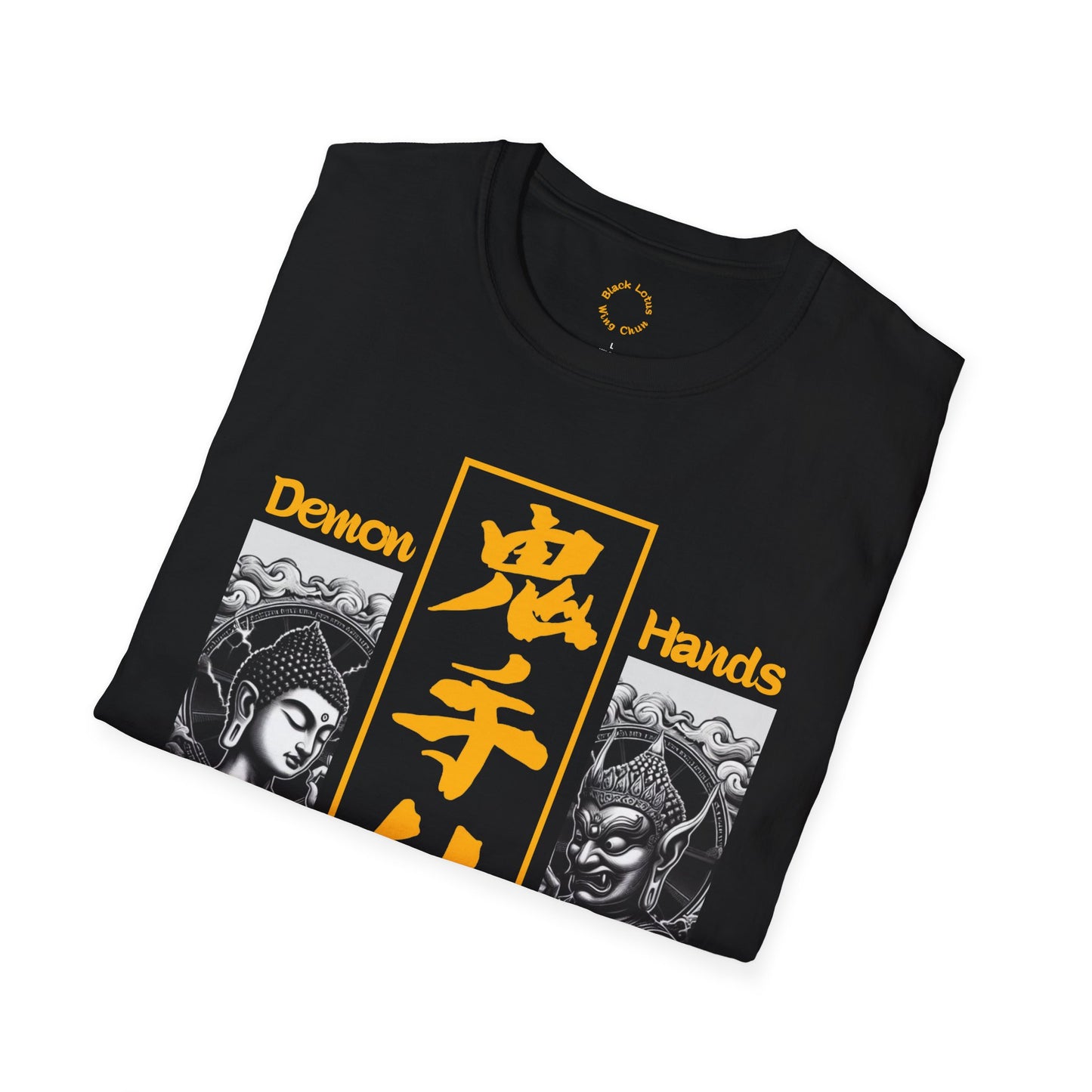 Demon Hands, Buddha Heart (Black & Gold)