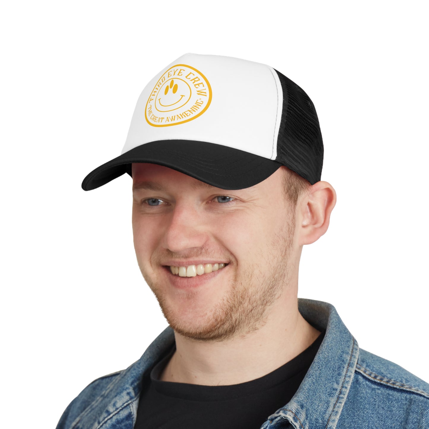 THIRD EYE CREW (The Great Awakening) Trucker Hat Black