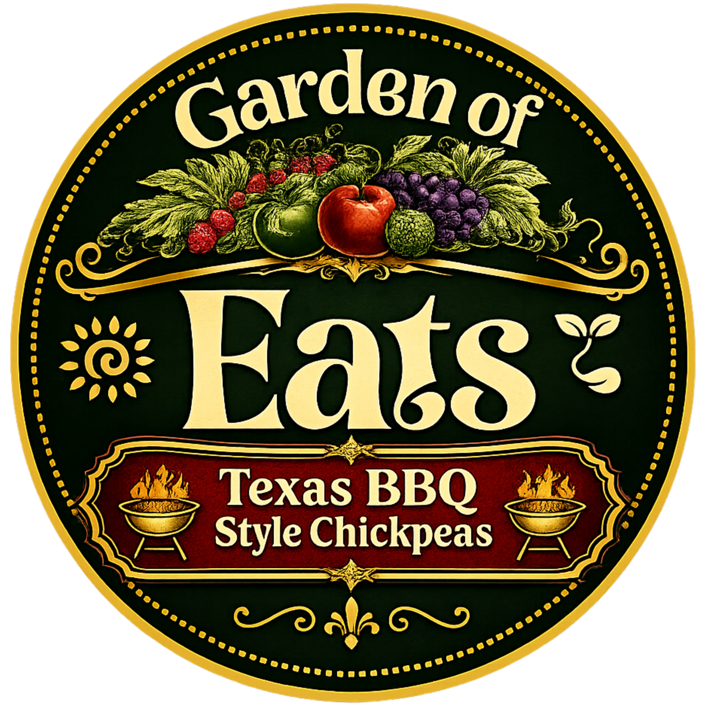 Texas BBQ Style Chickpeas