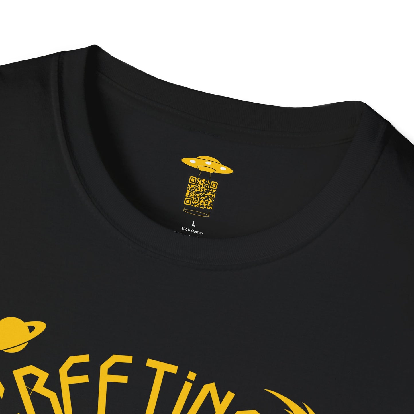 GREETINGS (LAZER YELLOW)