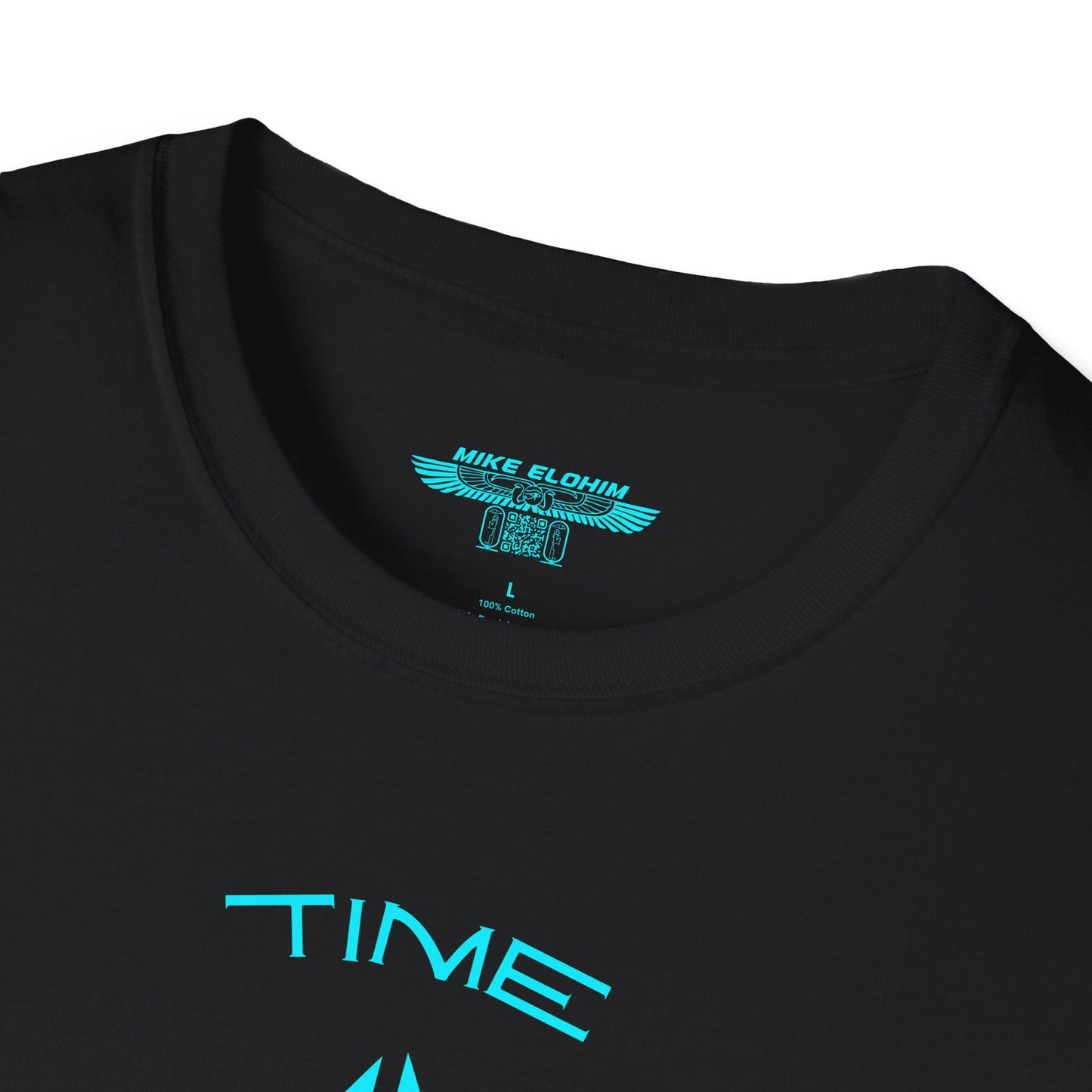 Time Traveler Merkaba (Black) gildan soft style T-shirt