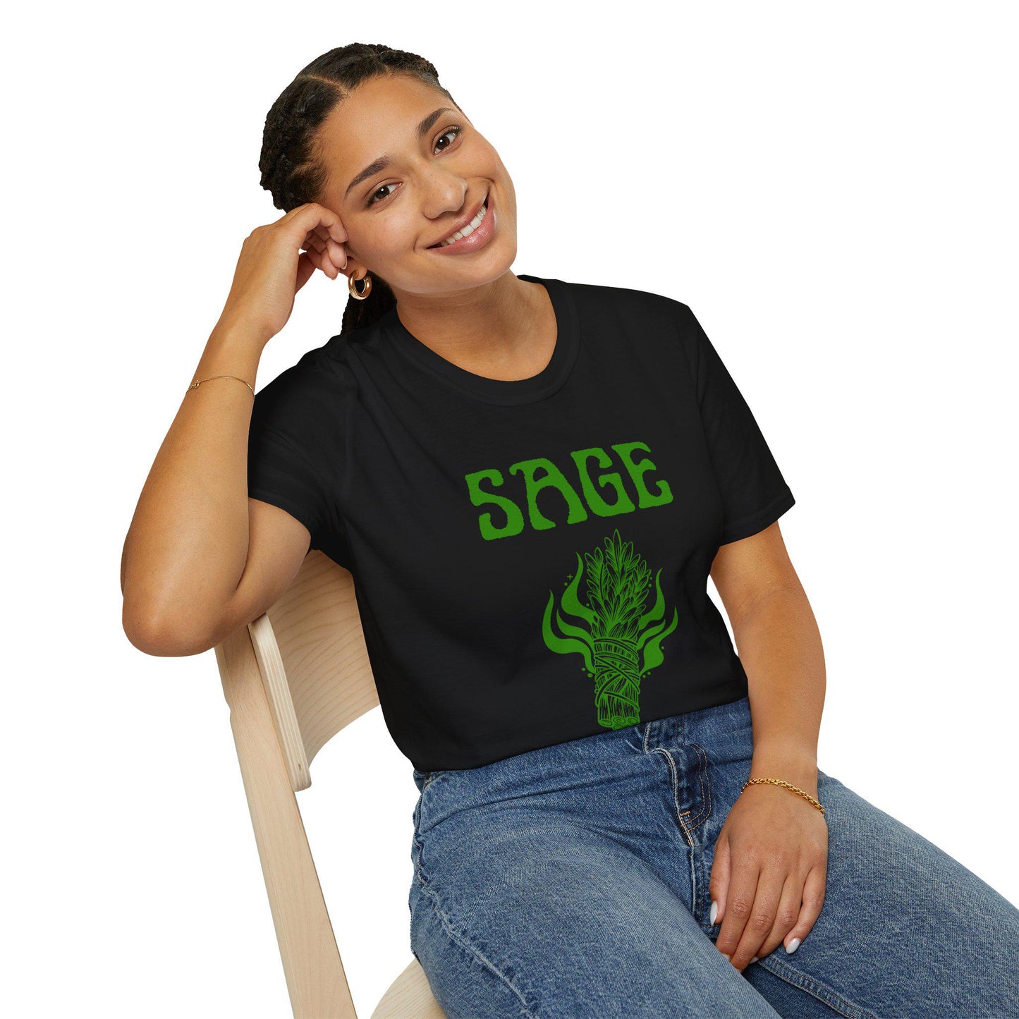 SAGE gildan soft style Tee shirt