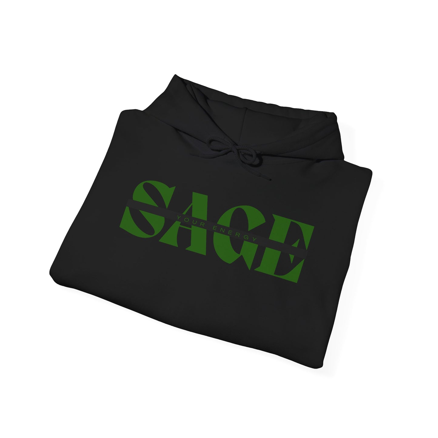 SAGE YOUR ENERGY(Black) Heavy Blend™ Hoody