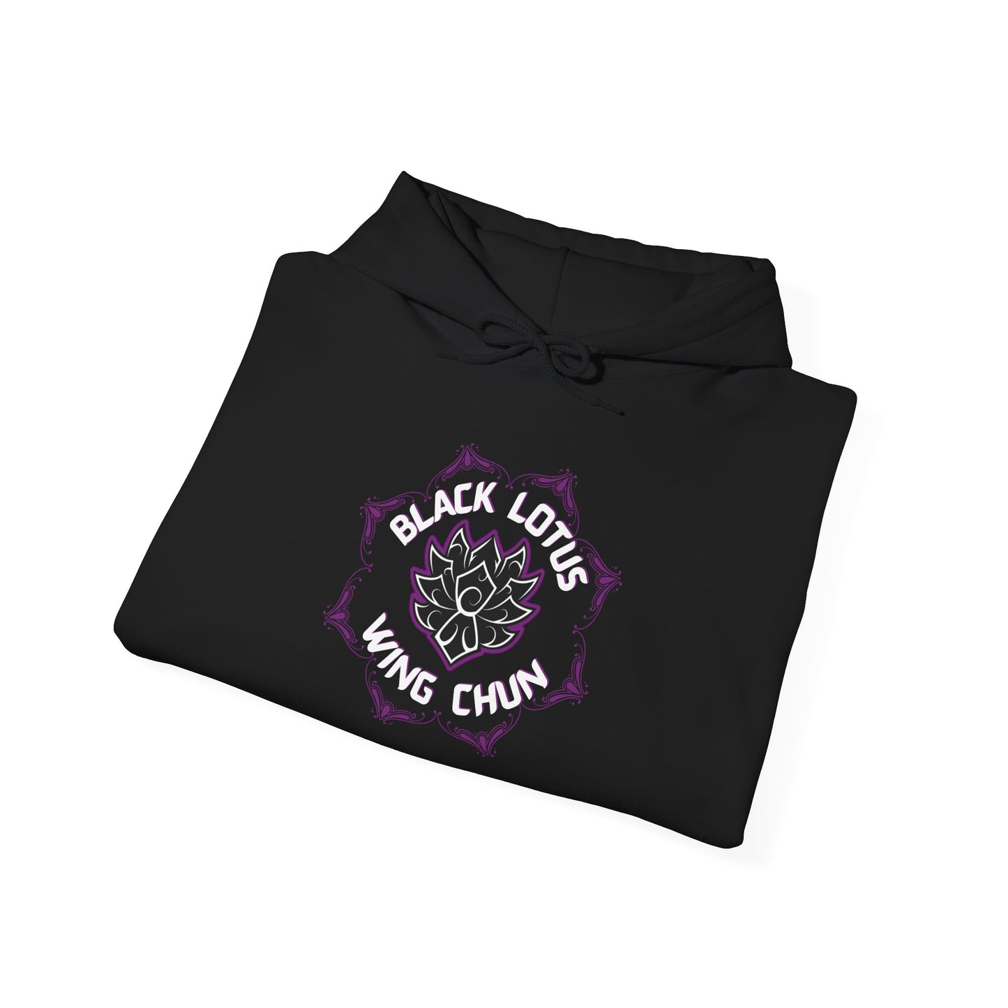 Black Lotus Wing Chun (Black) Heavy Blend™ Hoodie