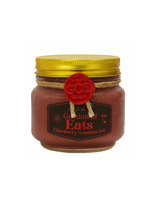 Black Elderberry Seamoss Gel 8oz.