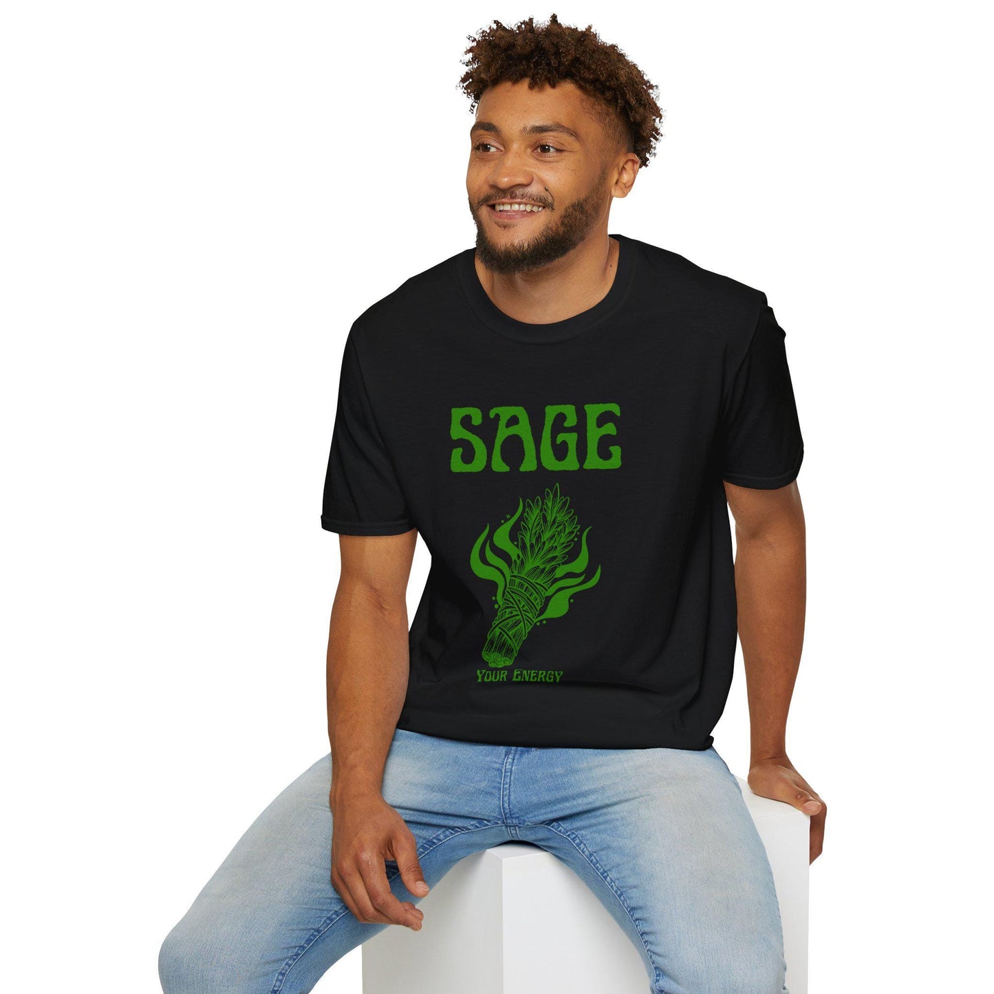 SAGE gildan soft style Tee shirt
