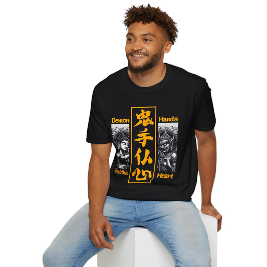 Demon Hands, Buddha Heart (Black & Gold)