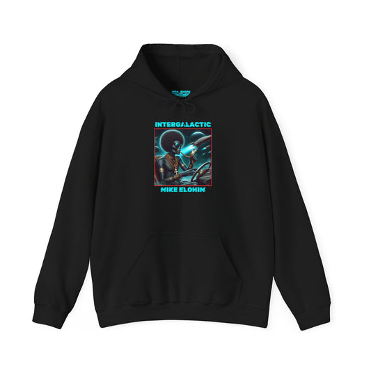 INTERGALACTIC RIDER (Black) Heavy Blend™ Hoody