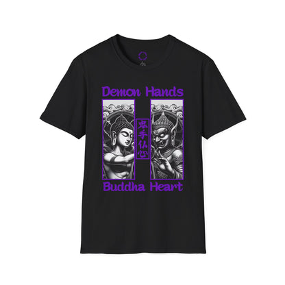 Demon Hands, Buddha Heart (Black & Purple)