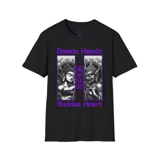 Demon Hands, Buddha Heart (Black & Purple)