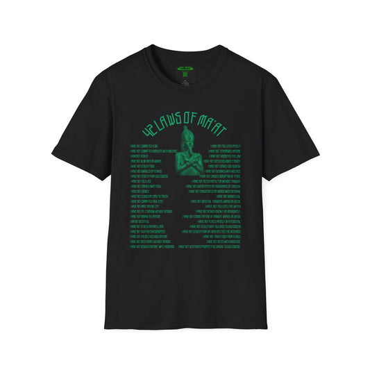42 Laws of Maat (Black & Jade)