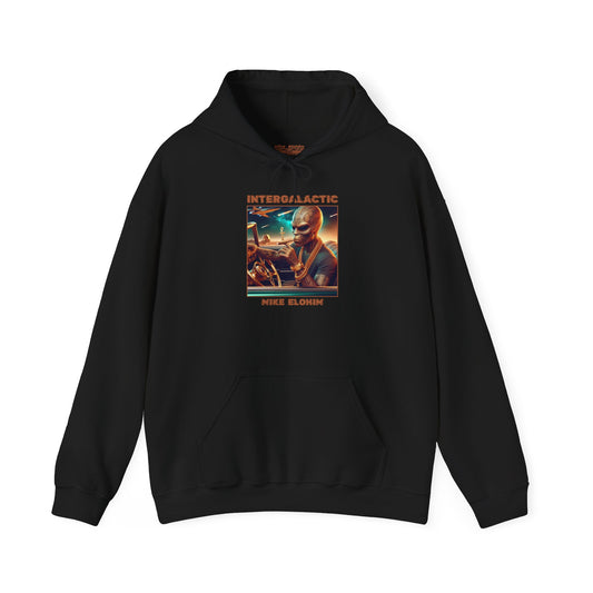 INTERGALACTIC (Black) Heavy Blend™ Hoody