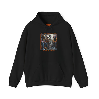 SPACE ELEVATION (Black) Heavy Blend™ Hoody