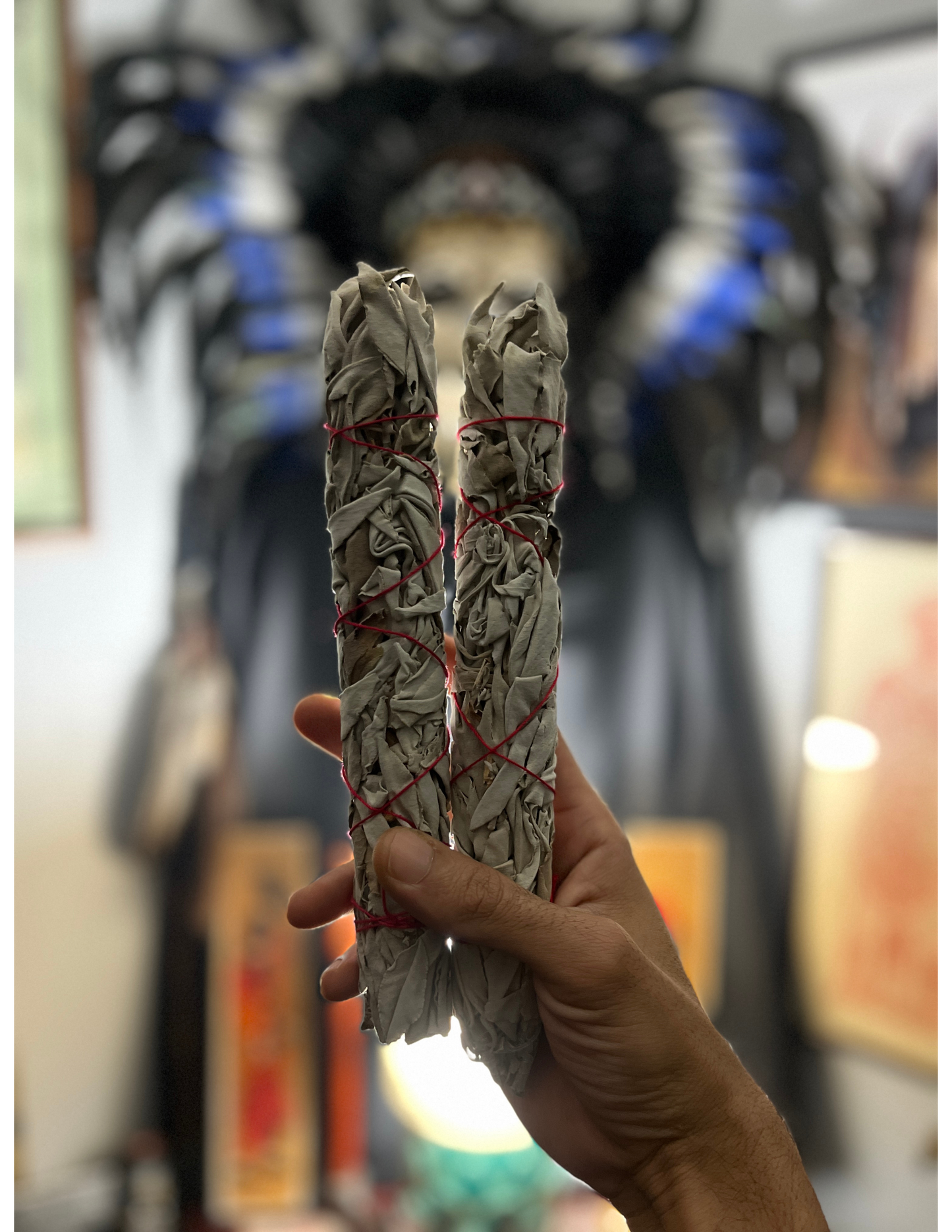 ANOINTED 9-Inch Ceremonial White Sage (2Piece)