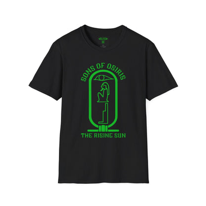 Sons Of Osiris Green Beam (Black) gildan soft style Tee shirt