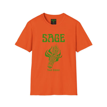 SAGE  gildan soft style Tee shirt