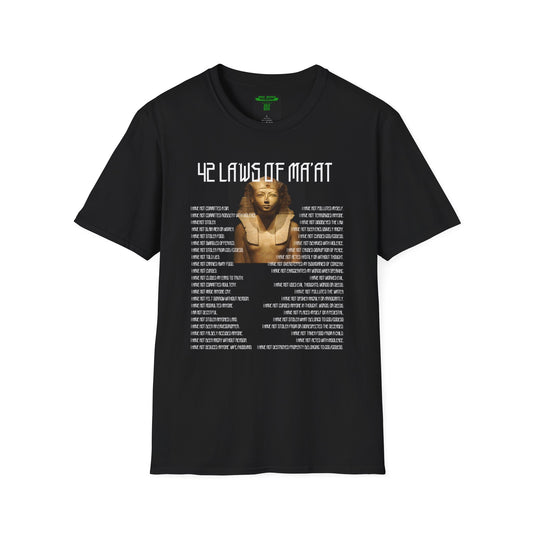 42 Laws of Maat (Black)