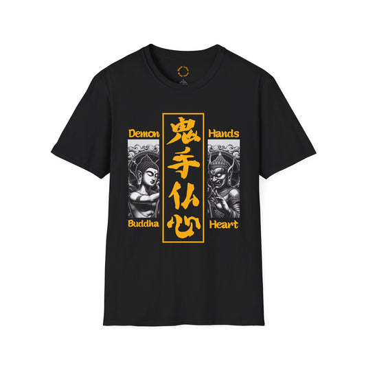 Demon Hands, Buddha Heart (Black & Gold)