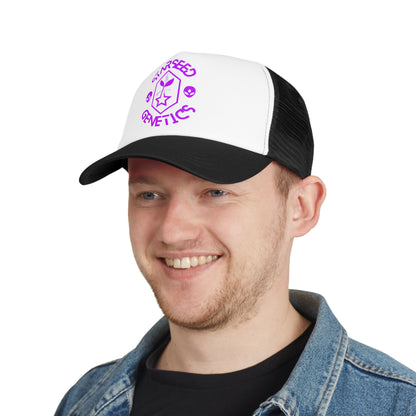 Starseed Genetics GALACTIC PURPLE Trucker Hat Black