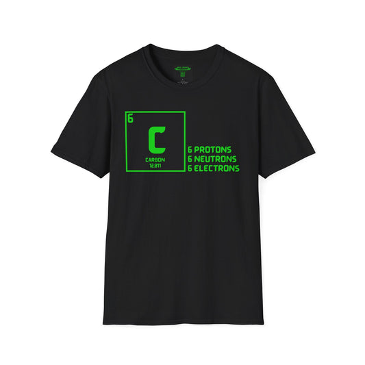 Carbon 12 (Black) gildan soft style Tee shirt