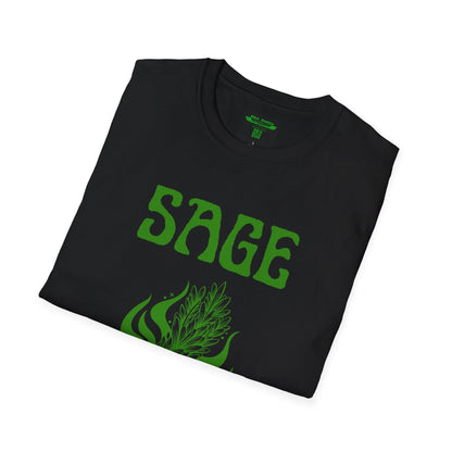 SAGE  gildan soft style Tee shirt
