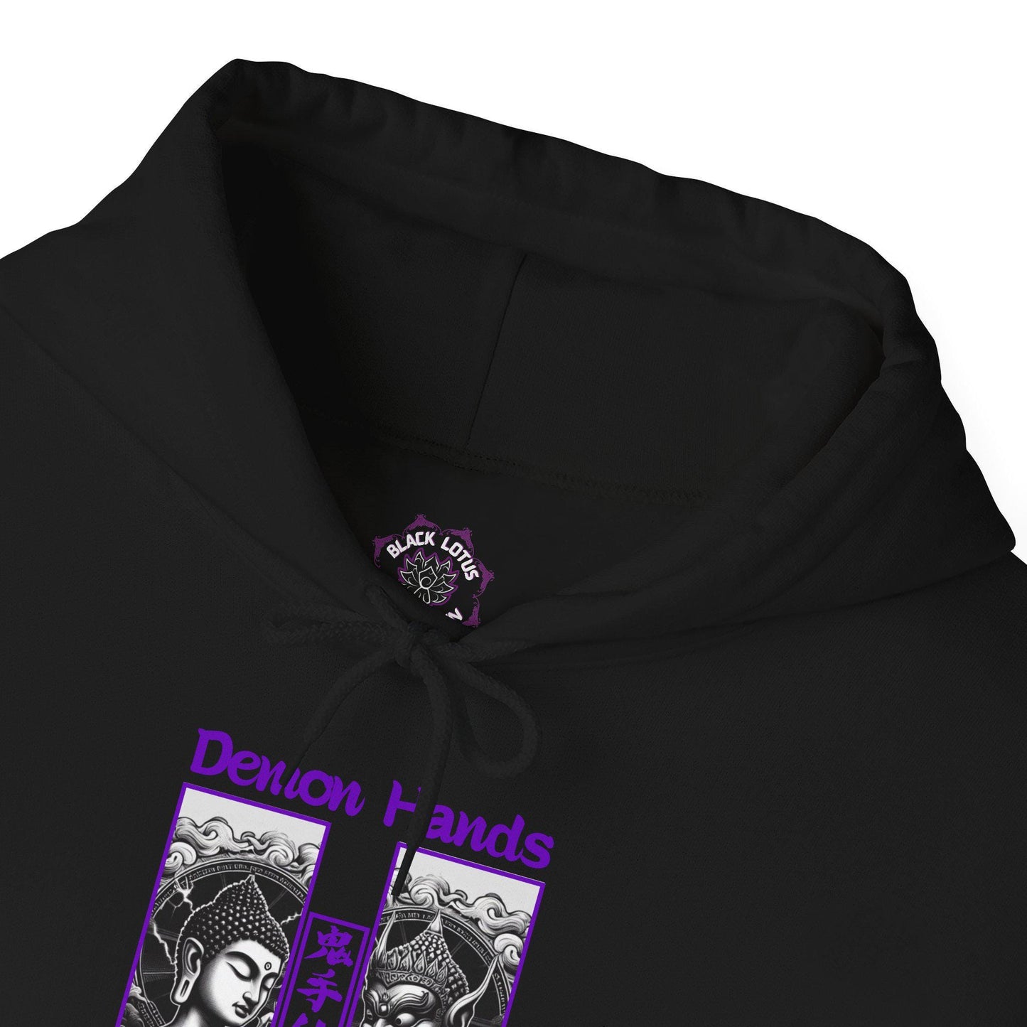 Copy of Black Lotus Wing Chun (Black) Heavy Blend™ Hoodie