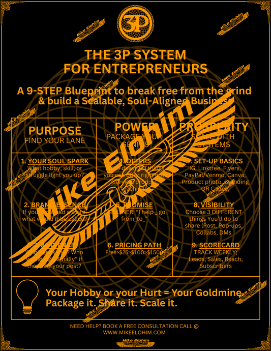 3P 9-Step Entrepreneur Blueprint *PDF*