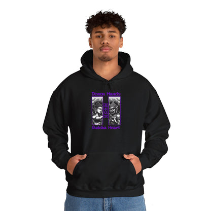 Copy of Black Lotus Wing Chun (Black) Heavy Blend™ Hoodie