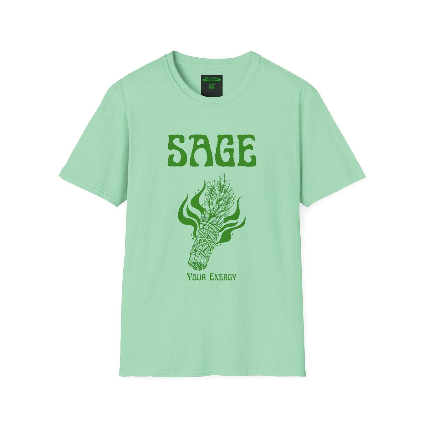 SAGE  gildan soft style Tee shirt