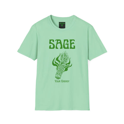SAGE  gildan soft style Tee shirt